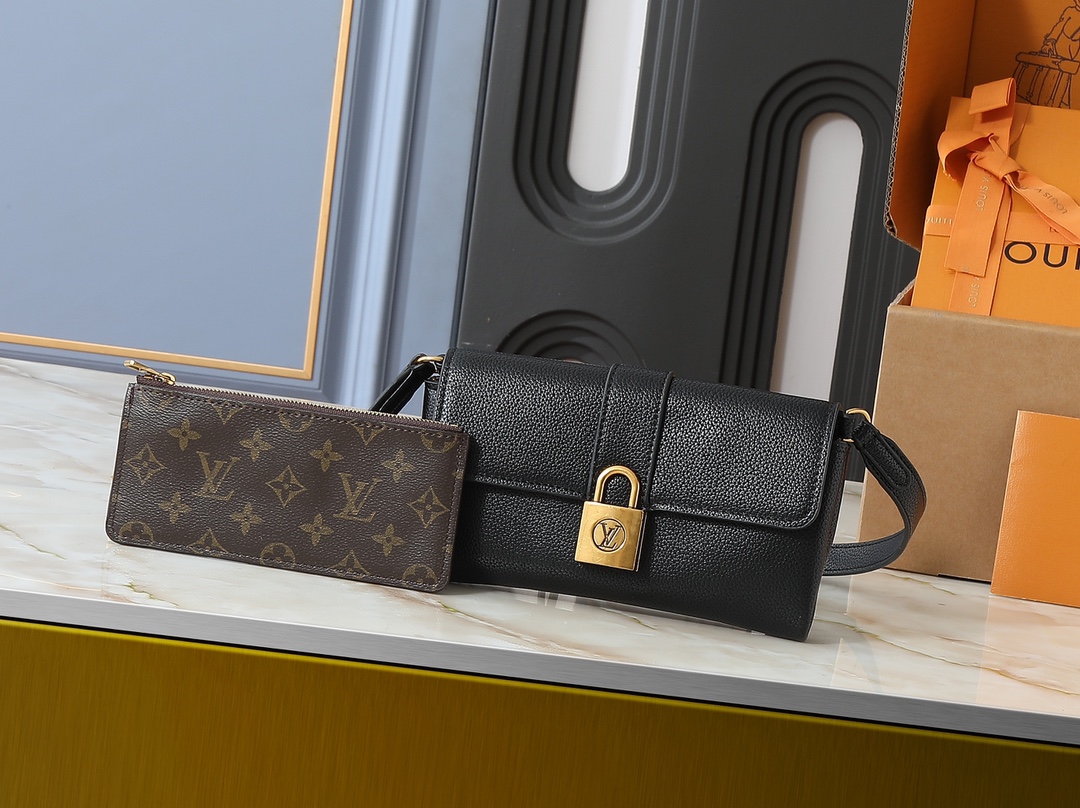 LV Classic Handbag Monogram Canvas Model M14617 Top Handle